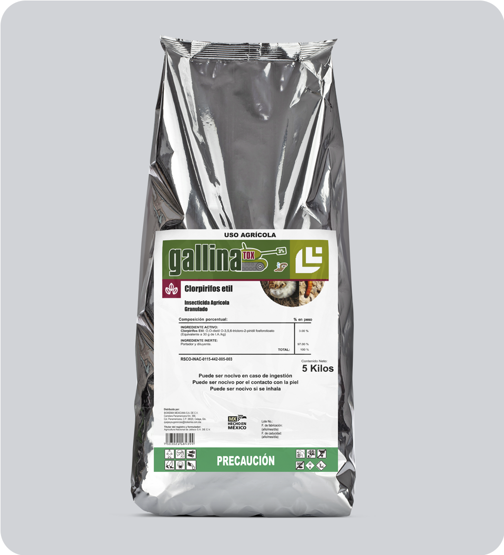 GALLINATOX 3% GR 5 KG